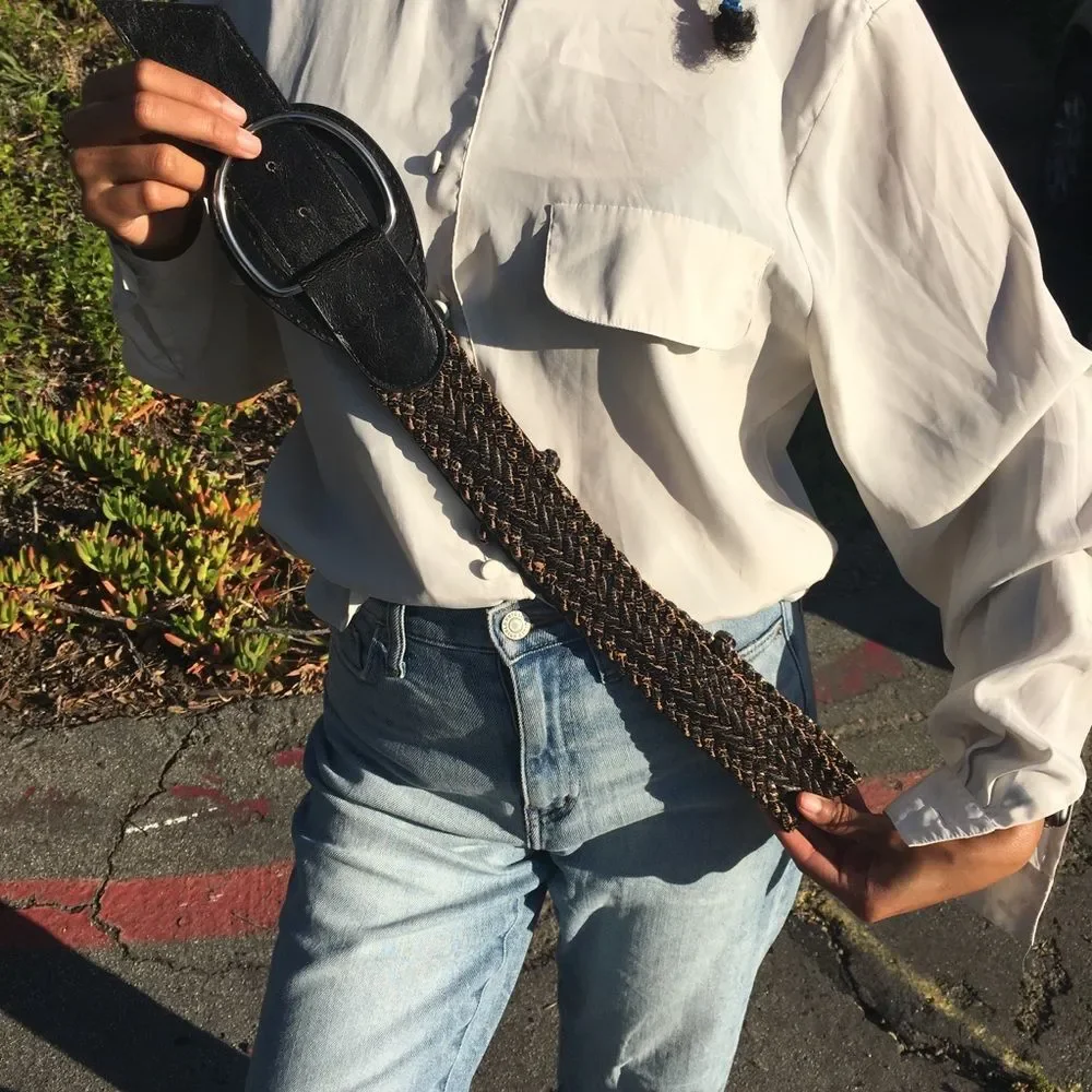 Braided belt